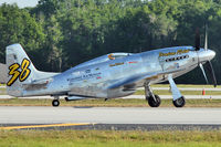 N6WJ @ LAL - World Jet Inc P-51 XR, c/n: 44-88 ex 44-73518 at 2012 Sun N Fun - by Terry Fletcher