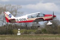 G-GOSL @ EGSV - Taking off. - by Graham Reeve