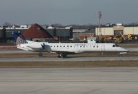 N14143 @ DTW - United Express E145XR - by Florida Metal