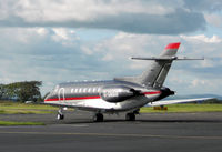 G-GMAB @ CAX - BAe 125 Series 800B seen visiting Carlisle in September 2010. - by Peter Nicholson