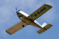 G-SJES @ EGBR - Cosmik EV-97 TeamEurostar, Breighton Airfield's 2012 April Fools Fly-In. - by Malcolm Clarke