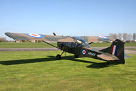 G-BJXR @ EGBR - Auster AOP.9, Breighton Airfield's 2012 April Fools Fly-In. - by Malcolm Clarke