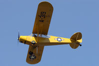 G-FUZZ @ EGBR - Piper L-18C Super Cub, Breighton Airfield's 2012 April Fools Fly-In. - by Malcolm Clarke
