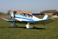 G-IEJH @ EGBR - SAN Jodel D-150 Mascaret, Breighton Airfield's 2012 April Fools Fly-In. - by Malcolm Clarke