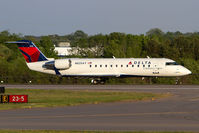 N825AY @ ORF - Delta Connection (Pinnacle Airlines) N825AY (FLT FLG4275) on takeoff roll on RWY 23 en route to Detroit Metro Wayne County Airport (KDTW). - by Dean Heald