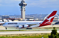 VH-OQK @ KLAX - VH-OQK Qantas Airbus A380-842 (cn 063) John Duigan

Los Angeles International Airport (IATA: LAX, ICAO: KLAX, FAA LID: LAX)
TDelCoro
April 12, 2012 - by Tomás Del Coro