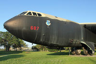 56-0687 @ MCO - 1956 Boeing B-52D Stratofortress, c/n: 464058 in Memorial Park at Orlando International - by Terry Fletcher