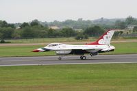 87-0319 @ FFD - Thunderbirds display at Royal International Air Tattoo 2007 - by Steve Staunton