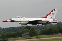 87-0303 @ FFD - Thunderbirds display at Royal International Air Tattoo 2007 - by Steve Staunton