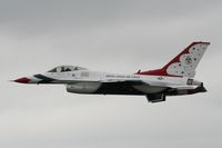 87-0319 @ FFD - Thunderbirds practice at Royal International Air Tattoo 2007 - by Steve Staunton