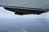 N224J @ DAL - On board the Collings Foundation B-24J Witchcraft on the Shreveport to Dallas leg. (Thanks Jim! ) 
Dallas under the wing. - by Zane Adams