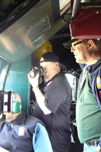 N224J @ DTN - On board the Collings Foundation B-24J Witchcraft on the Shreveport to Dallas leg. (Thanks Jim! )
Yours truly shooting the Canon... - by Zane Adams