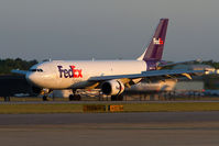 N667FE @ ORF - FedEx 307 Heavy rolling out on RWY 5 after arrival from McGhee Tyson Airport (KTYS) - Knoxville, TN. - by Dean Heald