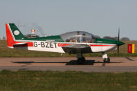 G-BZET @ EGSH - Preparing for its flight back to Earls Colne - by N-A-S