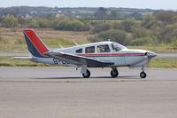G-BEOH @ EGFH - Visiting Turbo Cherokee Arrow III operated by Gloucestershire Flying Club. - by Roger Winser