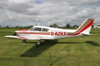 G-AZKR @ EGNG - Piper PA-24-180 Comanche, Bagby Airfield, May 2006. - by Malcolm Clarke