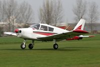 G-BSER @ EGBR - Piper PA-28-160 Cherokee, Breighton Airfield, April 2006. - by Malcolm Clarke