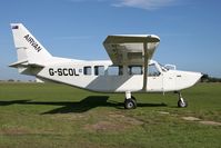 G-SCOL @ X4PE - Gippsland GA-8, Shotton Airfield, UK, September 2006. - by Malcolm Clarke