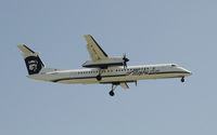 N418QX @ KLAX - Arriving at LAX on 24R