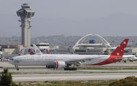 VH-VPF @ KLAX - Taxiing to gate at LAX - by Todd Royer