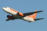 G-EZJI @ EGNT - Boeing 737-73V, Newcastle Airport, November 2006. - by Malcolm Clarke