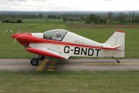 G-BNDT @ EGNG - Brugger Colibri MB2, Bagby Airfield, N Yorks UK, May 2007. - by Malcolm Clarke