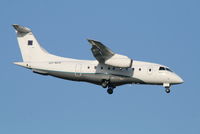 OY-NCO @ EBBR - Flight BA8221 is descending to RWY 02 - by Daniel Vanderauwera