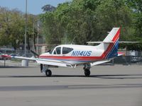 N114US @ POC - Parked in transient parking - by Helicopterfriend