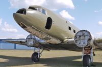 N134D @ ZPH - Project to restore the former USAF 42-68804 DC3 - that also operated for American and Ozark Airlines
