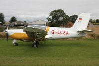 G-CCZA @ X5FB - Socata MS-894A Rallye Minerva 220, Fishburn Airfield, August 2007. - by Malcolm Clarke