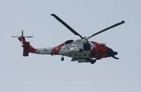 6022 - US Coast Guard flying past Sand Key Park Beach Clearwater FL - by Florida Metal