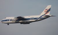 RA-82079 @ MCO - Volga Dnpr AN-124 with moisture coming off its wings