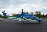 N761P @ BKL - N761P, seen in the Cleveland Clinic's new Lifeflight colors. - by aeroplanepics0112