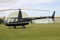 G-GSPY @ X5FB - Robinson R44 II, Fishburn Airfield, August 2007. - by Malcolm Clarke