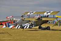 G-CDXR @ LFFQ - with Nieuport 17