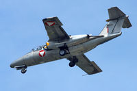 1129 @ LOWL - Austrian Air Force Saab 105OE final approach in LOWL/LNZ - by Janos Palvoelgyi