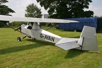 G-AYAN @ X5FB - Cadet lll Motor Glider (Slingsby T-31 conversion), Fishburn Airfield, July 2008. - by Malcolm Clarke