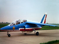 E174 - Photograph by Edwin van Opstal with permission. Scanned from a color slide. Patrouille de France No. 7 - by red750