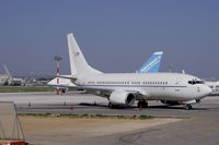 02-0202 @ LMML - Boeing C40 Clipper 02-0202 of USAF in a very unusual visit in Malta 1st April 2012. - by raymond