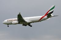 A6-EKZ @ EGNT - Airbus A330-243, Newcastle Airport, September 2008. - by Malcolm Clarke