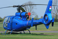 HA-LFM @ EGBR - Aerospatiale SA-341G, Breighton Airfield, April 2009. - by Malcolm Clarke