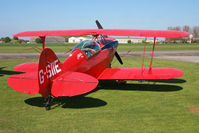 G-SIIE @ EGBR - Pitts S-2B Special, Breighton Airfield, April 2009. - by Malcolm Clarke