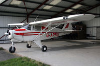 G-ARND @ X5FB - Piper PA-22-108 Colt, Fishburn Airfield, January 2009. - by Malcolm Clarke