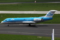 PH-WXC @ EDDL - KLM Cityhopper, Fokker F70, CN: 11574 - by Air-Micha
