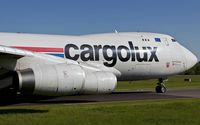 LX-RCV @ ELLX - taxying to the active