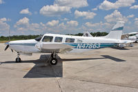 N47863 @ BOW - At Bartow Municipal Airport , Florida - by Terry Fletcher