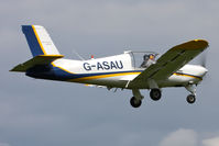 G-ASAU @ EGBR - Morane Saulnier MS-880B Rallye Club at Breighton Airfield's 2012 May-hem Fly-In. - by Malcolm Clarke