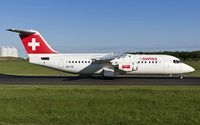 HB-IYQ @ ELLX - taxying to the active - by Friedrich Becker