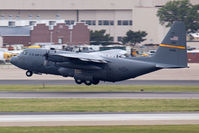 89-1185 @ NGU - USAF Lockheed EC-130H Compass Call 89-1185 with the Alaska Air Guard departing RWY 28. - by Dean Heald