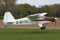 G-BYYC @ EGBR - Hapi Cygnet SF-2A at Breighton Airfield's 2012 May-hem Fly-In. - by Malcolm Clarke
